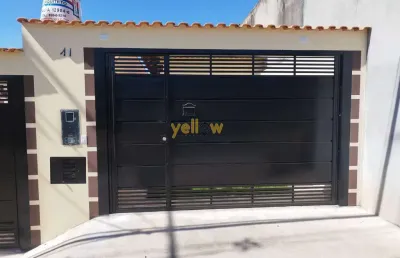 Casa em jardim karine, itaquaquecetuba: 2 dormitórios, 1 suíte, 92m² por r$380k - venda