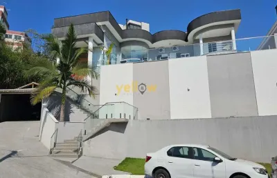 Luxuosa casa em condomínio hills iii - arujá à venda e locação