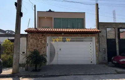 Casa à venda no parque recanto monica, itaquaquecetuba, 233m²