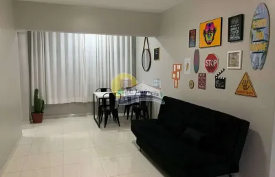 Apartamento com 1 dorm, boqueirão, santos - r$ 430 mil, cod: 5283