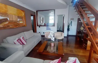 Cobertura para venda em belo horizonte, buritis, 3 dormitórios, 1 suíte, 3 banheiros, 2 vagas