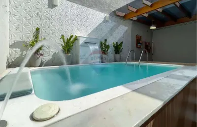 Sobrado à venda no portal dos ipês iii, em cajamar, com 4 dormitórios, 4 vagas de garagem, piscina spa e oficina