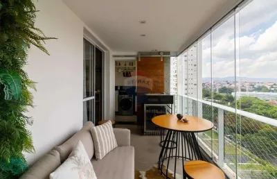 Apartamento à venda na vila anastácio, zona oeste de sâo paulo, 3 quartos, varanda gourmet, 2 vagas, 87m²  r4 1.100.000,00.