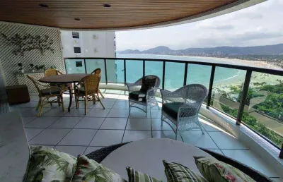 Apartamento com 4 dormitórios à venda, 224 m² por r$ 2.500.000,00 - enseada - guarujá/sp