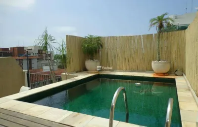 Cobertura com 3 dormitórios à venda, 180 m² por r$ 750.000,00 - enseada - guarujá/sp