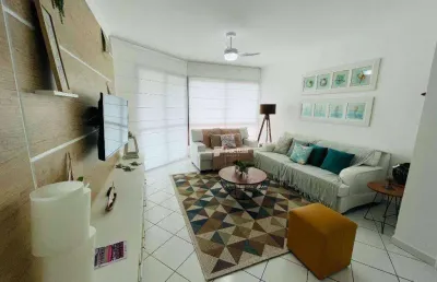 Apartamento com 3 dormitórios à venda, 111 m² - riviera de são lourenço - bertioga/sp