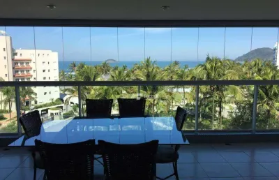 Apartamento com 4 dormitórios, 187 m² - venda  ou aluguel  - riviera - bertioga/sp