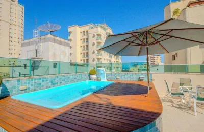 Cobertura com 3 dormitórios à venda, 170 m² por r$ 1.100.000,00 - enseada - guarujá/sp