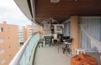 Apartamento com 5 dormitórios à venda, 188 m² por r$ 1.800.000,00 - enseada - guarujá/sp