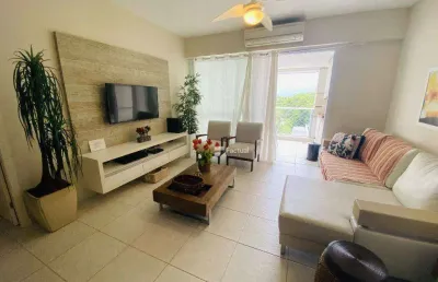 Apartamento com 3 dormitórios, 138 m² - venda por r$ 3.850.000,00 ou aluguel por r$ 4.000,00/dia - riviera - bertioga/sp