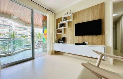 Apartamento com 3 dormitórios, 108 m² - riviera de são lourenço - bertioga/sp