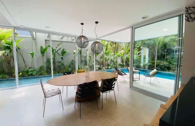 Casa com 5 dormitórios, 583 m² - venda por r$ 6.300.000,00 ou aluguel por r$ 40.000,00/mês - riviera de são lourenço - bertioga/sp