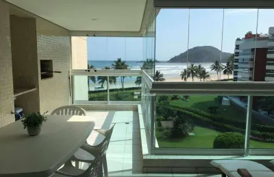 Apartamento com 3 dormitórios para alugar, 120 m² por r$ 2.300,00/dia - riviera de são lourenço - bertioga/sp