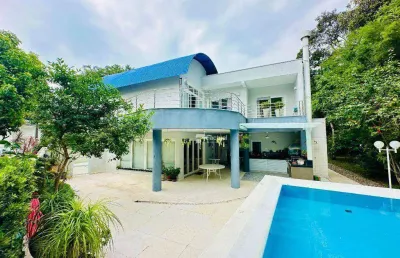 Casa com 5 dormitórios, 374 m² - venda por r$ 5.800.000,00 ou aluguel por r$ 5.500,00/dia - riviera de são lourenço - bertioga/sp