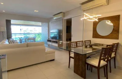 Apartamento com 3 dormitórios, 128 m² - venda por r$ 4.100.000,00 ou aluguel por r$ 3.500,00/dia - módulo 08  - bertioga/sp