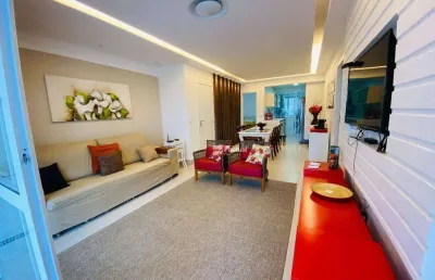 Apartamento com 3 dormitórios para alugar, 138 m²  - riviera - módulo 8 - bertioga/sp