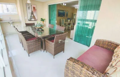 Apartamento com 3 dormitórios à venda, 134 m² por r$ 1.450.000,00 - pitangueiras - guarujá/sp