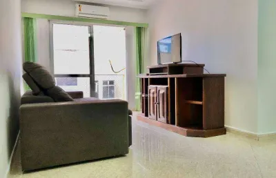 Apartamento com 3 dormitórios à venda, 80 m² por r$ 330.000,00 - enseada - guarujá/sp
