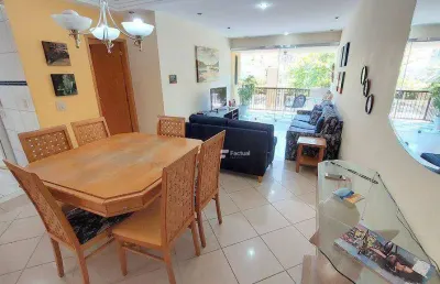 Apartamento com 4 dormitórios à venda, 140 m² por r$ 700.000,00 - enseada - guarujá/sp