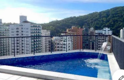 Cobertura com 4 dormitórios à venda, 300 m² por r$ 1.200.000,00 - pitangueiras - guarujá/sp