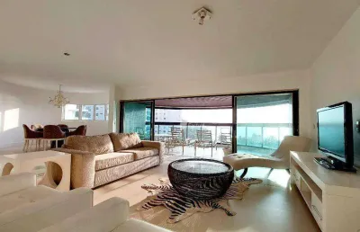 Apartamento com 4 dormitórios à venda, 224 m² por r$ 2.500.000,00 - enseada - guarujá/sp