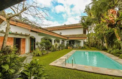 Casa com 3 dormitórios à venda, 403 m² por r$ 1.350.000,00 - praia de pernambuco - guarujá/sp