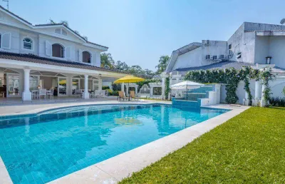 Casa com 6 dormitórios à venda, 800 m² por r$ 6.500.000,00 - acapulco - guarujá/sp