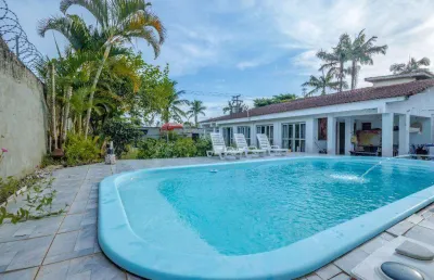 Casa com 4 dormitórios à venda, 250 m² por r$ 800.000,00 - praia de pernambuco - guarujá/sp