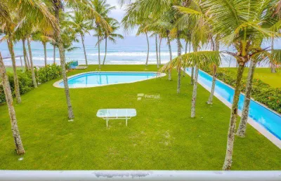 Casa com 9 dormitórios à venda, 525 m² - praia de pernambuco - guarujá/sp