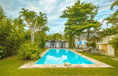 Casa com 5 dormitórios à venda, 400 m² por r$ 4.500.000,00 - praia de pernambuco - guarujá/sp