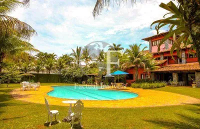 Casa com 6 dormitórios à venda, 1200 m² por r$ 8.000.000,00 - acapulco - guarujá/sp