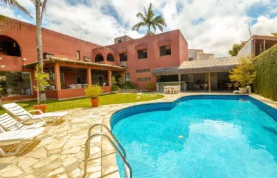 Casa com 5 dormitórios à venda, 392 m² por r$ 1.890.000,00 - praia de pernambuco - guarujá/sp