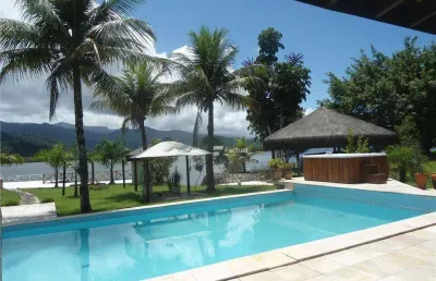 Casa com 5 dormitórios à venda, 400 m² por r$ 9.000.000,00 - marina guarujá - guarujá/sp
