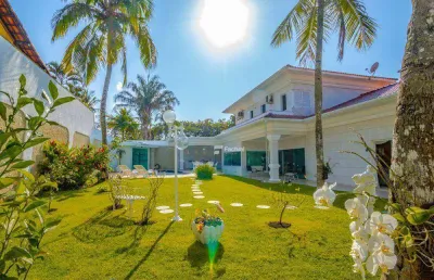 Casa com 5 dormitórios à venda, 500 m² por r$ 2.990.000,00 - praia de pernambuco - guarujá/sp