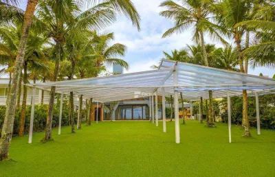 Casa com 4 dormitórios para venda, 500 m² por r$ 20.000.000,00 - praia de pernambuco - guarujá/sp
