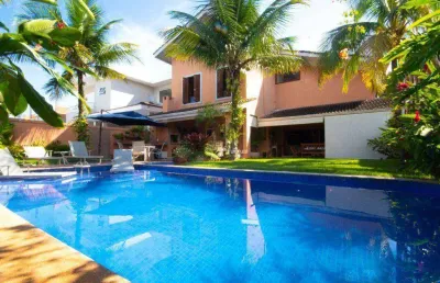 Casa com 4 dormitórios à venda, 426 m² por r$ 3.100.000,00 - acapulco - guarujá/sp