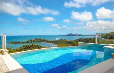 Casa com 4 dormitórios à venda, 1000 m² por r$ 20.000.000,00 - taguaiba - guarujá/sp
