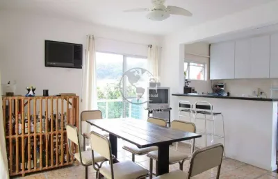 Cobertura com 3 dormitórios à venda, 158 m² por r$ 450.000,00 - enseada - guarujá/sp