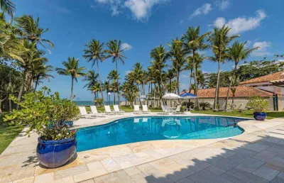 Casa com 9 dormitórios à venda, 1350 m² por r$ 15.000.000,00 - praia de pernambuco - guarujá/sp
