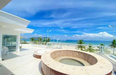 Casa com 5 dormitórios à venda, 600 m² por r$ 11.000.000,00 - enseada - guarujá/sp