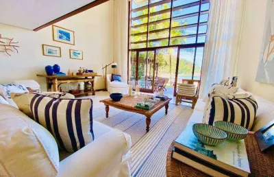 Casa com 4 dormitórios à venda, 450 m² por r$ 6.500.000,00 - praia de pernambuco - guarujá/sp