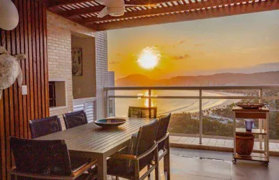 Cobertura com 4 dormitórios, 268 m² - venda por r$ 4.500.000,00 ou aluguel por r$ 27.200,00 - enseada - guarujá/sp