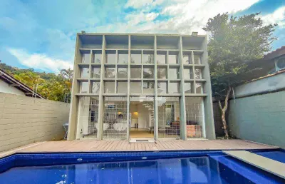 Casa com 2 dormitórios à venda, 90 m² por r$ 590.000,00 - praia de pernambuco - guarujá/sp