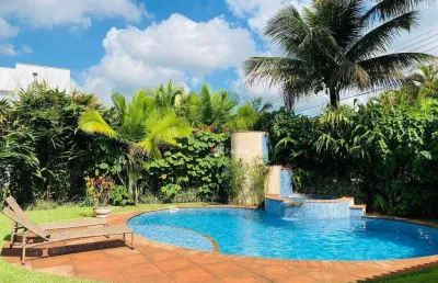 Casa com 4 dormitórios à venda, 340 m² por r$ 2.500.000,00 - acapulco - guarujá/sp