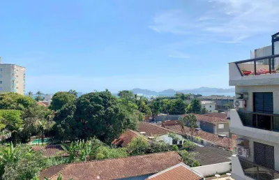 Apartamento com 4 dormitórios à venda, 112 m² por r$ 550.000,00 - enseada - guarujá/sp
