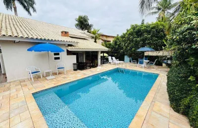 Casa com 4 dormitórios à venda, 400 m² por r$ 1.890.000,00 - pernambuco i - guarujá/sp