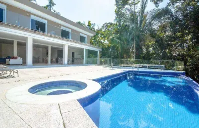 Casa com 4 dormitórios à venda, 799 m² por r$ 9.000.000,00 - são pedro  - guarujá/sp