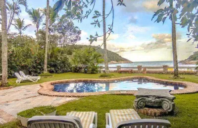 Casa com 4 dormitórios à venda, 640 m² por r$ 3.800.000,00 - praia de pernambuco - guarujá/sp