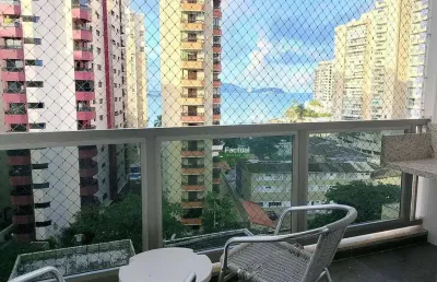 Apartamento com 3 dormitórios à venda, 90 m² por r$ 650.000,00 - astúrias - guarujá/sp