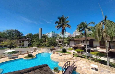 Village com 3 dormitórios para alugar, 110 m² - riviera de são lourenço - bertioga/sp